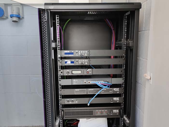 Rack Sonorización Piscina con Megafonía