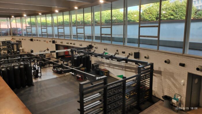 Spinning Virtual amb Il·luminació Espectacular. Audiovisuales Mister Mix