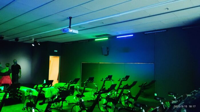 Spinning virtual amb il·luminació espectacular. AudiovisualEs Mister Mix