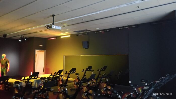 Spinning virtual amb il·luminació espectacular. AudiovisualEs Mister Mix