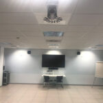 Instal·lació Audiovisual per Videoconferències. Oficines Llop Gestió. MisterMix