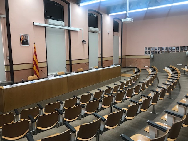 Instalación Audiovisual en Sala de Prensa