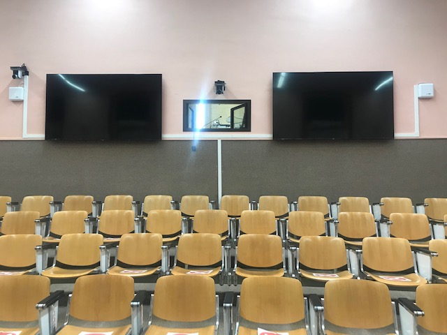 Instalación Audiovisual en Sala de Prensa